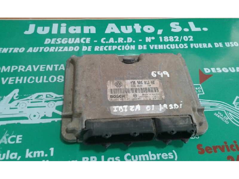 Recambio de centralita motor uce para seat ibiza (6k1) stella referencia OEM IAM 038906013AB 0281001911 KIT - BOSCH