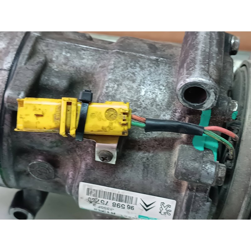 Recambio de compresor aire acondicionado para peugeot 207 1.4 16v vti referencia OEM IAM 9659875780 SD6C12 SANDEN