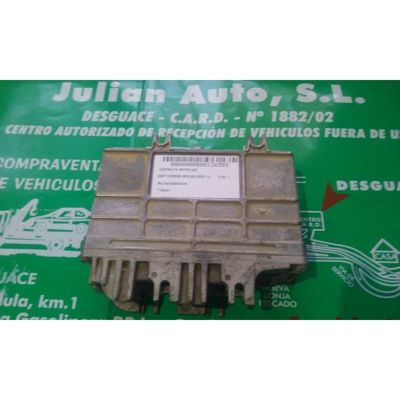 Recambio de centralita motor uce para seat cordoba berlina (6k2) 1.4 referencia OEM IAM 6K5906026 0261203360/361 BOSCH