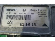 Recambio de centralita motor uce para seat cordoba berlina (6k2) 1.4 referencia OEM IAM 6K5906026 0261203360/361 BOSCH 2