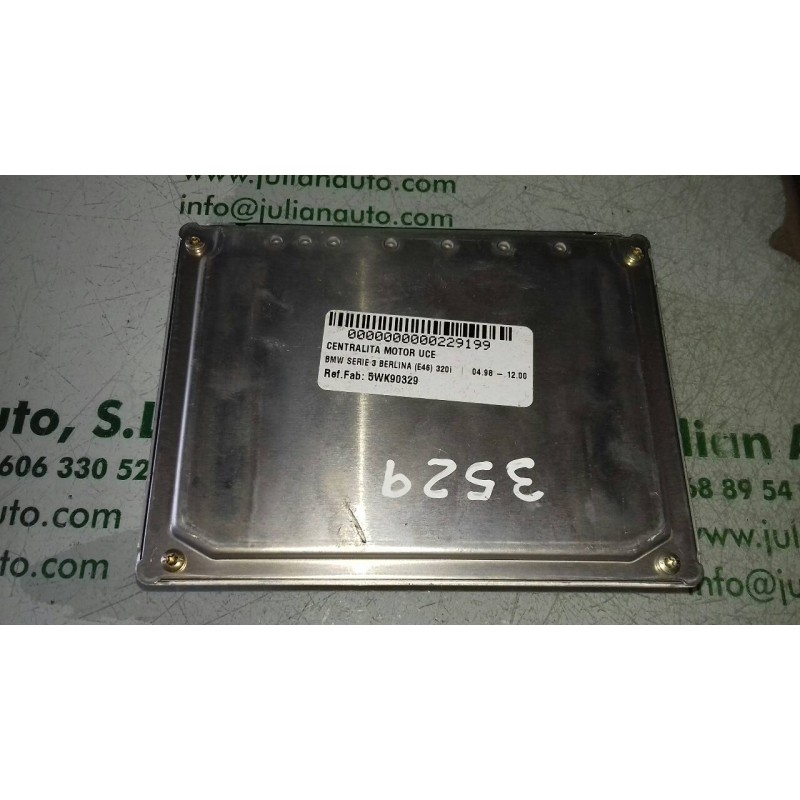 Recambio de centralita motor uce para bmw serie 3 berlina (e46) 320i referencia OEM IAM 5WK90329 1430844 1430920