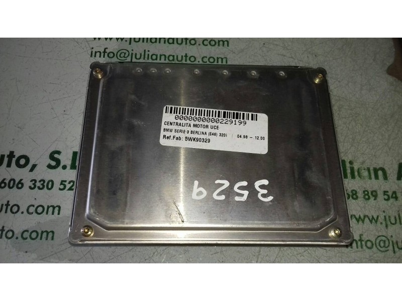 Recambio de centralita motor uce para bmw serie 3 berlina (e46) 320i referencia OEM IAM 5WK90329 1430844 1430920