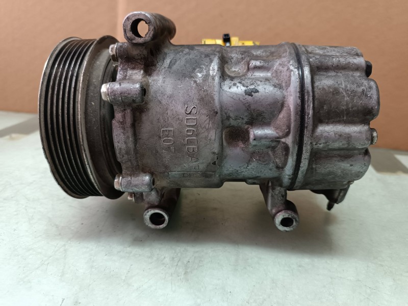 Recambio de compresor aire acondicionado para peugeot 207 1.4 16v vti referencia OEM IAM 9659875780 SD6C12 SANDEN