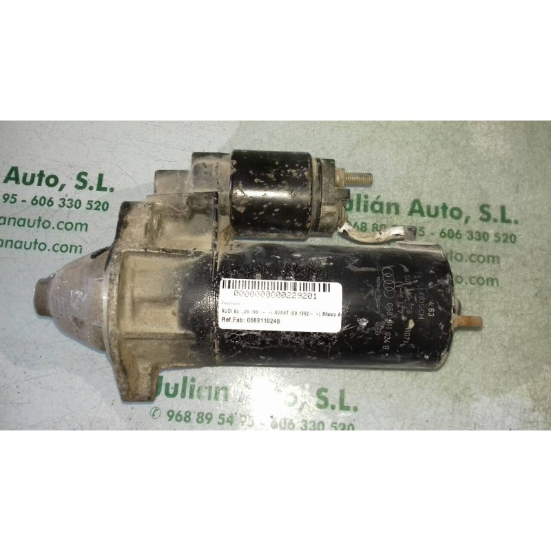 Recambio de motor arranque para audi 80 avant básico avant referencia OEM IAM 068911024B 0001110106 BOSCH