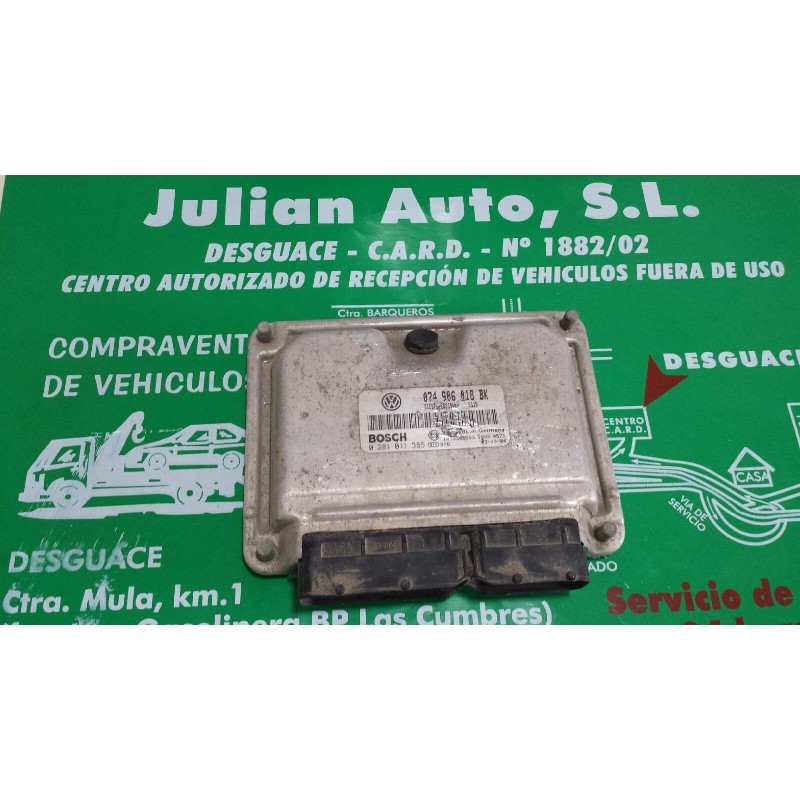Recambio de centralita motor uce para volkswagen lt caja abierta (mod. 1997) lt 28 caja abierta referencia OEM IAM 074906018BK 0