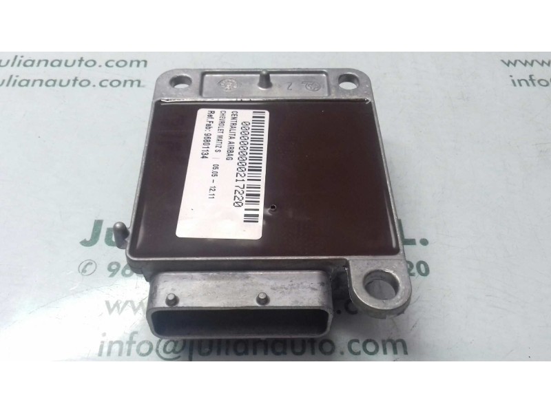 Recambio de centralita airbag para chevrolet matiz s referencia OEM IAM 96801134 96801174 BDKDAC