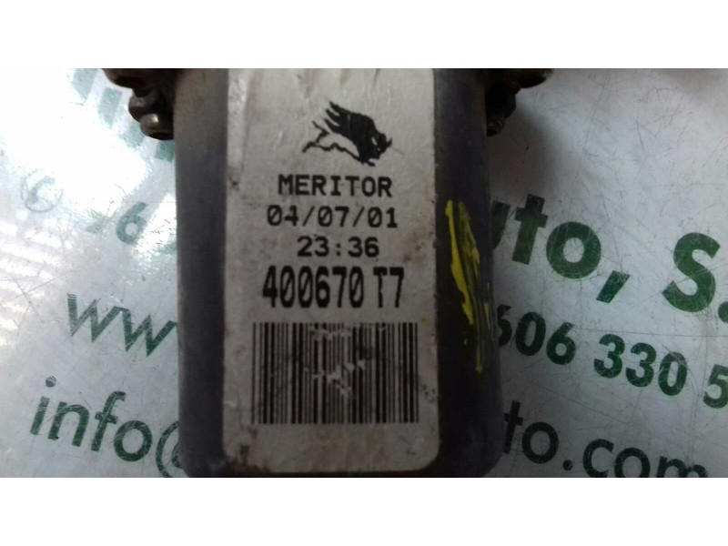 Recambio de motor elevalunas trasero derecho para renault laguna ii (bg0) dynamique referencia OEM IAM 400670T7  2 PINES