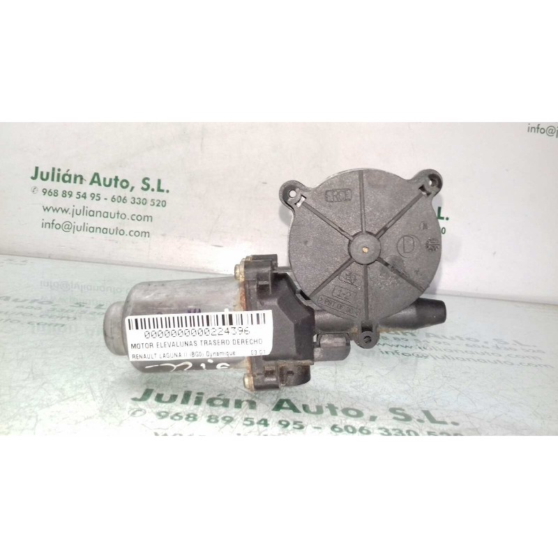 Recambio de motor elevalunas trasero derecho para renault laguna ii (bg0) dynamique referencia OEM IAM 400670T7  2 PINES