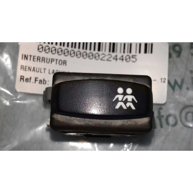 Recambio de interruptor para renault laguna ii (bg0) dynamique referencia OEM IAM 2808201 3 + 3 PINES BLANCO CIERRE
