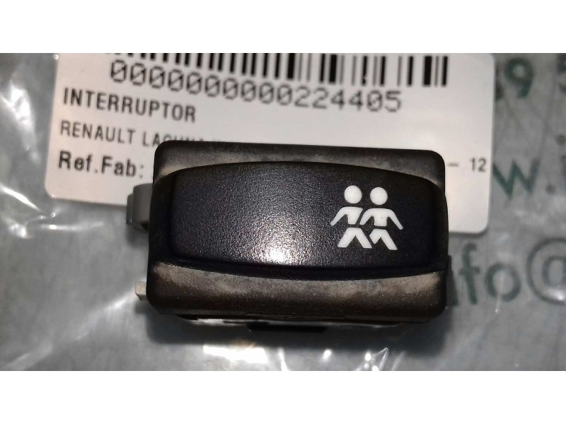 Recambio de interruptor para renault laguna ii (bg0) dynamique referencia OEM IAM 2808201 3 + 3 PINES BLANCO CIERRE