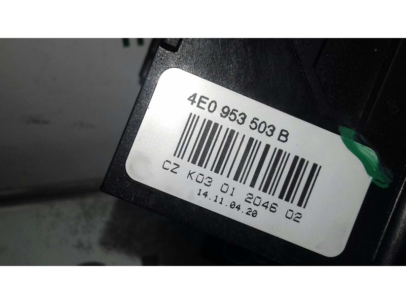 Recambio de mando limpia para audi a4 berlina (8e) 2.5 tdi referencia OEM IAM 4E0953503B  