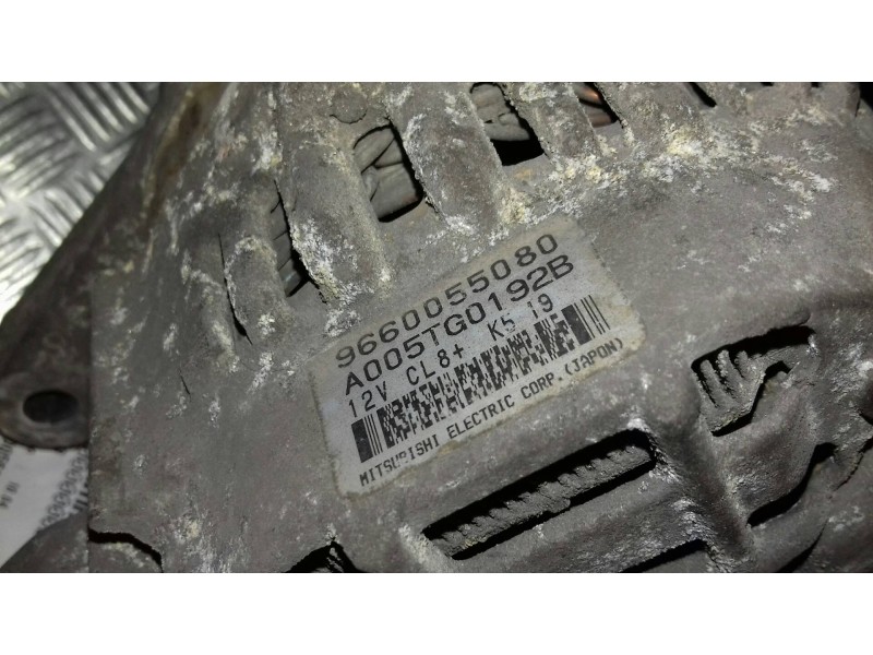 Recambio de alternador para citroen c2 furio referencia OEM IAM 9660055080 MITSUBISHI CL8