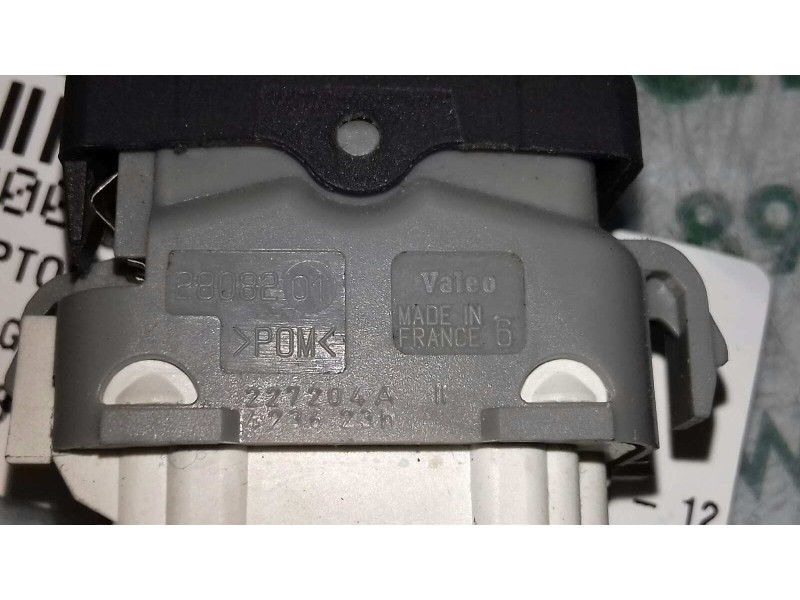 Recambio de interruptor para renault laguna ii (bg0) dynamique referencia OEM IAM 2808201 3 + 3 PINES BLANCO CIERRE