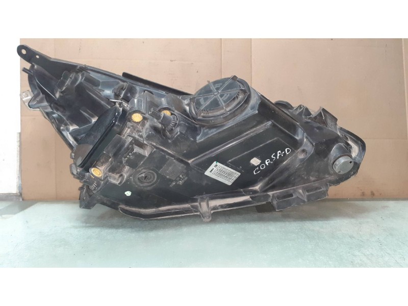 Recambio de faro izquierdo para opel corsa d cosmo referencia OEM IAM 13217453 89313330 VALEO