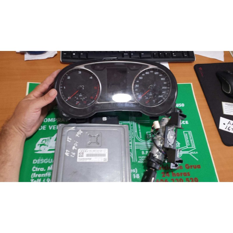 Recambio de centralita motor uce para audi a1 sportback (8xa) ambition referencia OEM IAM 03L906023QA 5WP42954AA KIT - CONTINENT