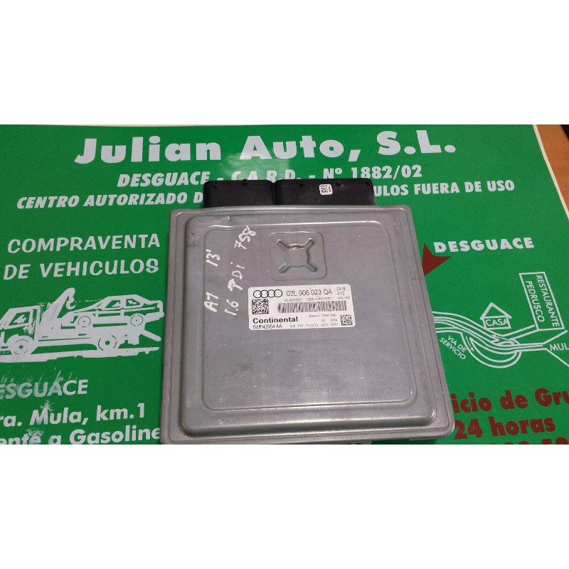 Recambio de centralita motor uce para audi a1 sportback (8xa) ambition referencia OEM IAM 03L906023QA 5WP42954AA KIT - CONTINENT
