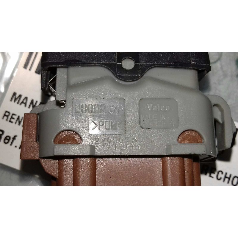 Recambio de mando elevalunas trasero derecho para renault laguna ii (bg0) dynamique referencia OEM IAM 2808201 3 + 3 PINES MARRO