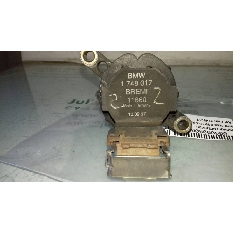 Recambio de bobina encendido para bmw serie 3 berlina (e46) 320i referencia OEM IAM 1748017 BREMI - 11860 3 PINES