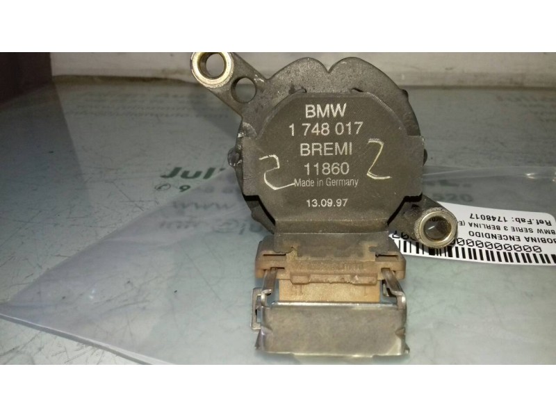 Recambio de bobina encendido para bmw serie 3 berlina (e46) 320i referencia OEM IAM 1748017 BREMI - 11860 3 PINES