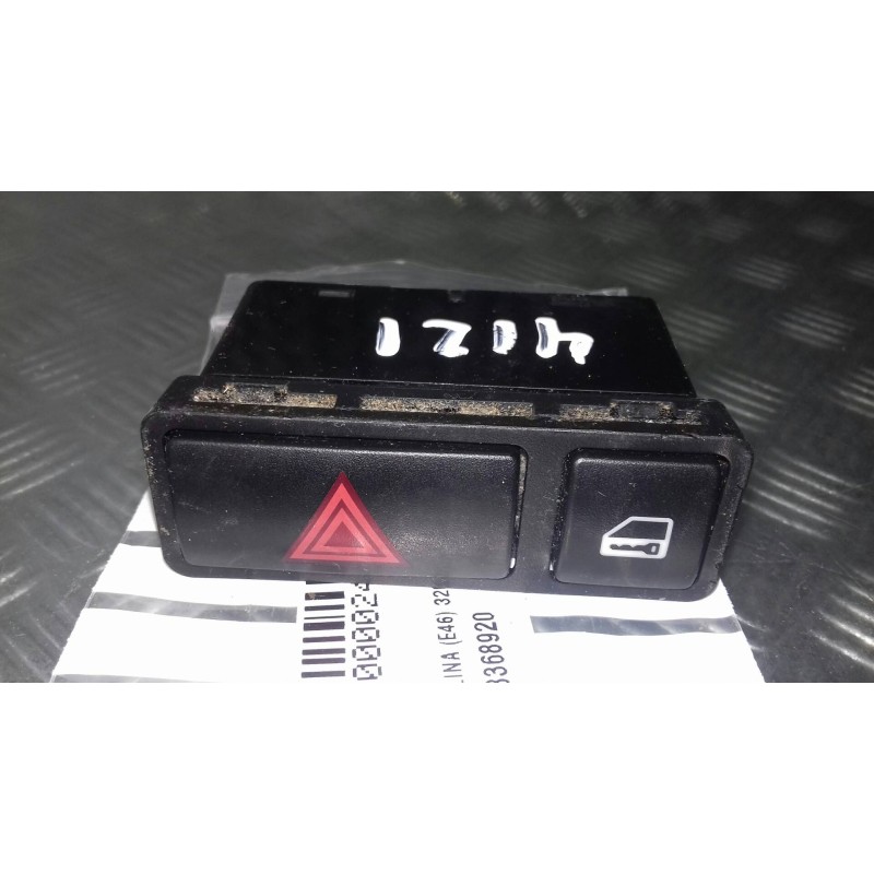 Recambio de warning para bmw serie 3 berlina (e46) 320i referencia OEM IAM 61318368920 CONECTOR 6 PINES CIERRE PUERTAS