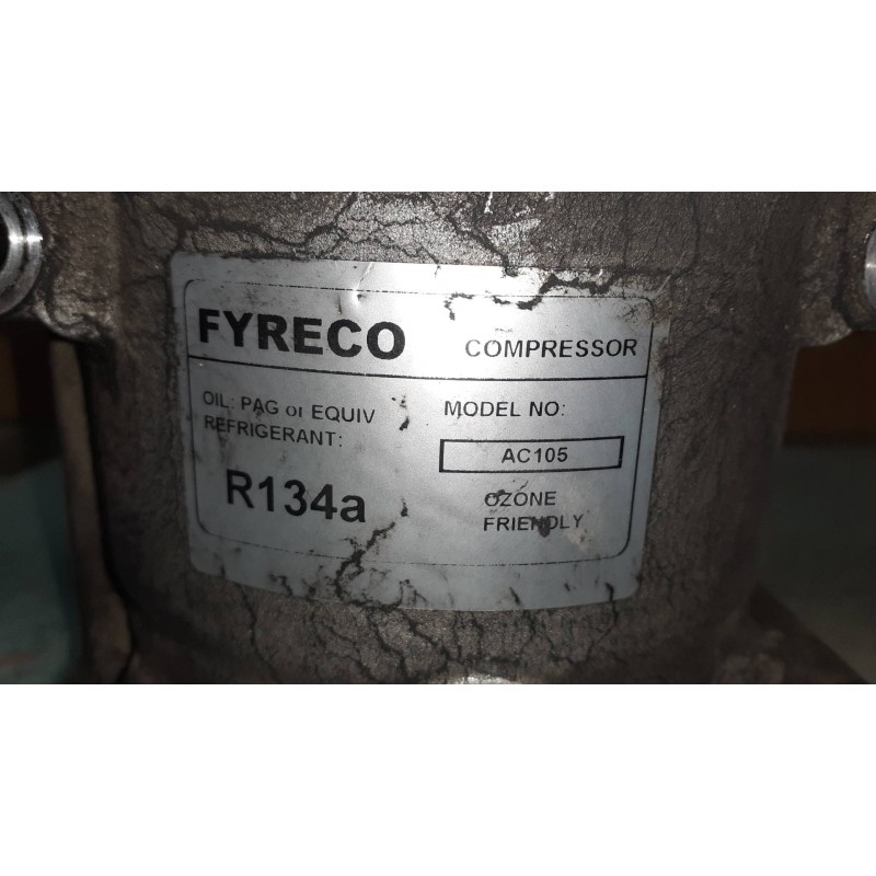 Recambio de compresor aire acondicionado para ford focus berlina (cak) ambiente referencia OEM IAM AC105 AC105 FYRECO