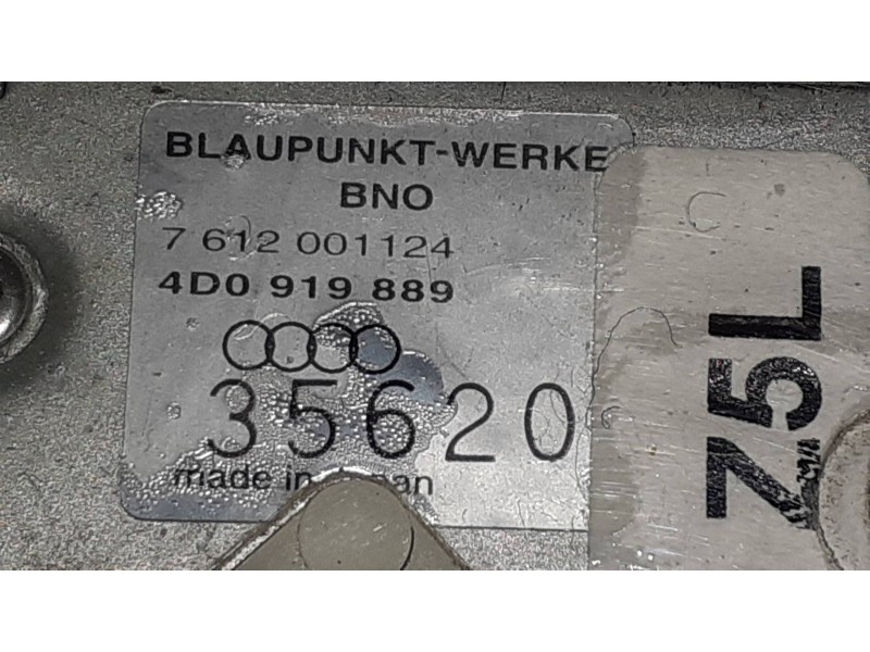 Recambio de antena para audi a8 (d2) 3.3 tdi quattro referencia OEM IAM 4D0919889 7612001124 GPS