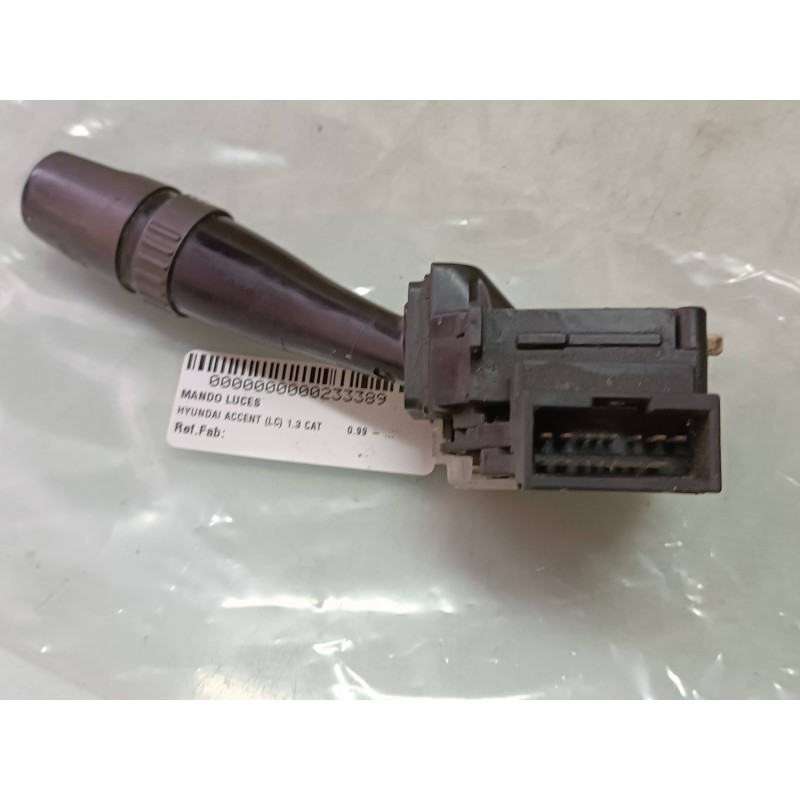 Recambio de mando intermitentes para hyundai accent (lc) 1.3 cat referencia OEM IAM   CONECTOR 8 + 8 PINES