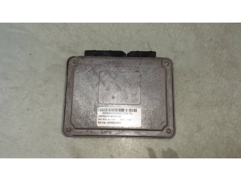 Recambio de centralita motor uce para seat ibiza (6l1) cool referencia OEM IAM 036906034GM  