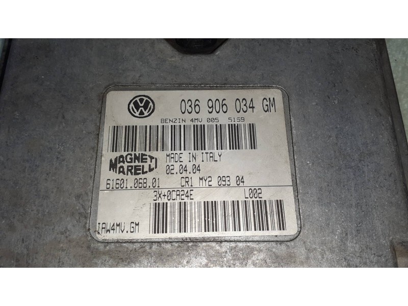Recambio de centralita motor uce para seat ibiza (6l1) cool referencia OEM IAM 036906034GM  