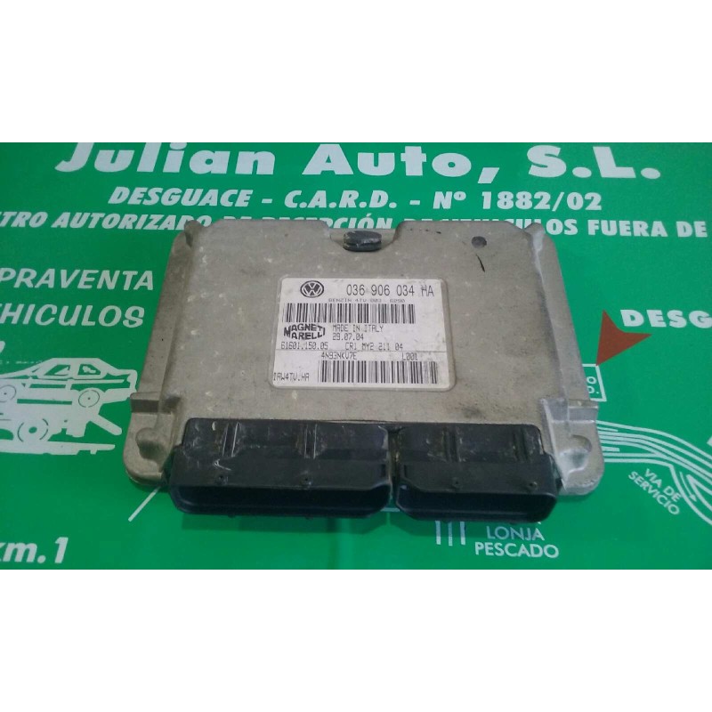 Recambio de centralita motor uce para seat ibiza (6l1) cool referencia OEM IAM 036906034GM 6160115005 KIT - MAGNETI MARELLI