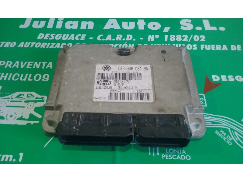 Recambio de centralita motor uce para seat ibiza (6l1) cool referencia OEM IAM 036906034GM 6160115005 KIT - MAGNETI MARELLI