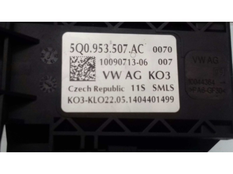 Recambio de mando luces para skoda octavia lim. (5e3) ambition referencia OEM IAM 5Q0953507AC 5Q0953513R 