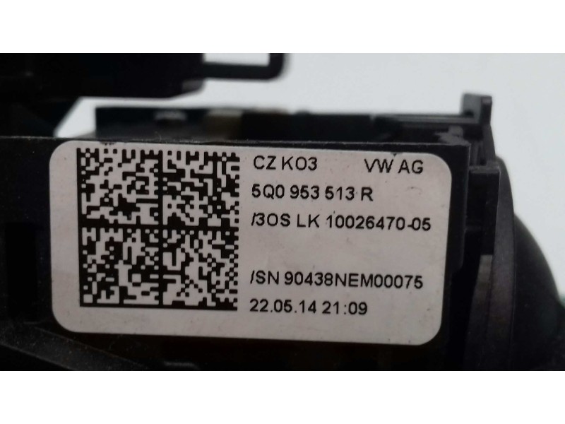 Recambio de mando luces para skoda octavia lim. (5e3) ambition referencia OEM IAM 5Q0953507AC 5Q0953513R 