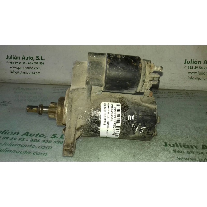 Recambio de motor arranque para volkswagen golf iii berlina (1h1) gti edition referencia OEM IAM 020911023N 0001107020 BOSCH