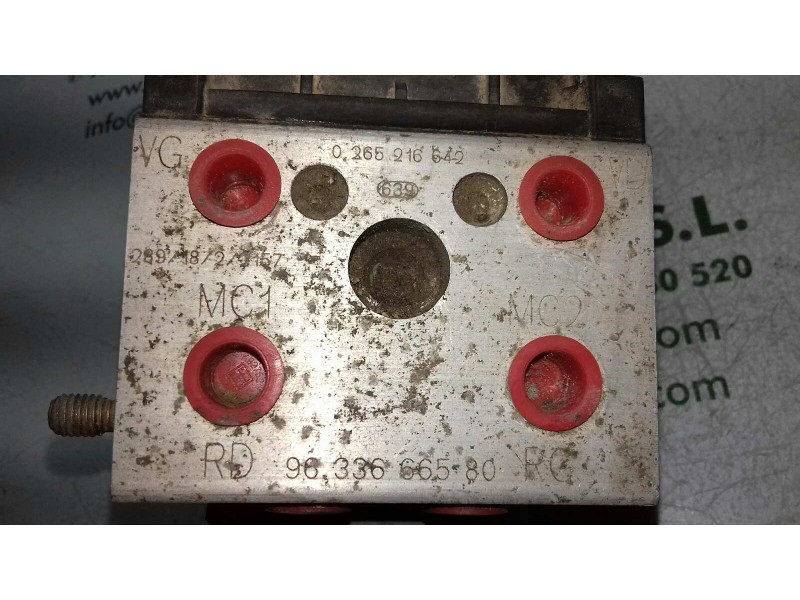 Recambio de abs para citroen xsara picasso 1.6 básico referencia OEM IAM 0265216642 9633666580 0273004353