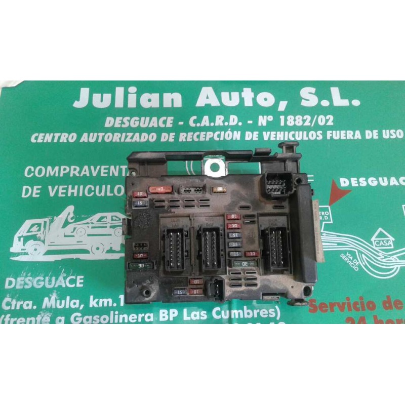 Recambio de caja reles / fusibles para peugeot 406 berlina (s1/s2) srdt pack referencia OEM IAM 9650664080 BSM B3 DELPHI