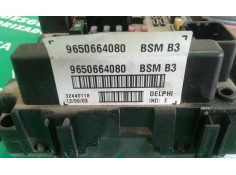 Recambio de caja reles / fusibles para peugeot 406 berlina (s1/s2) srdt pack referencia OEM IAM 9650664080 BSM B3 DELPHI 2