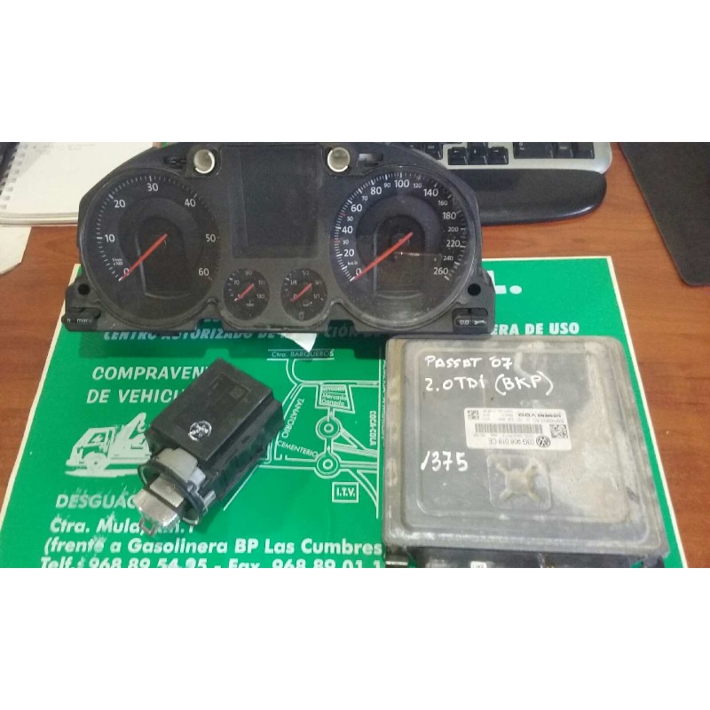 Recambio de centralita motor uce para volkswagen passat berlina (3c2) advance referencia OEM IAM 03G906018CE 5WP45610AC KIT - SI