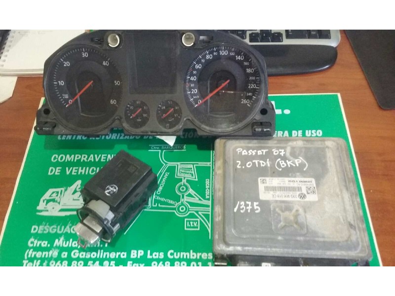 Recambio de centralita motor uce para volkswagen passat berlina (3c2) advance referencia OEM IAM 03G906018CE 5WP45610AC KIT - SI