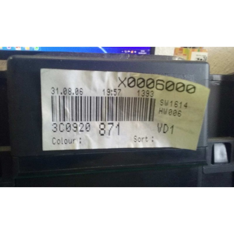 Recambio de centralita motor uce para volkswagen passat berlina (3c2) advance referencia OEM IAM 03G906018CE 5WP45610AC KIT - SI