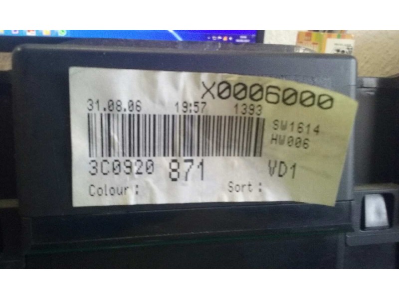 Recambio de centralita motor uce para volkswagen passat berlina (3c2) advance referencia OEM IAM 03G906018CE 5WP45610AC KIT - SI