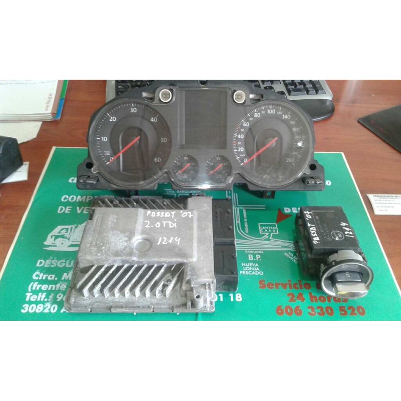 Recambio de centralita motor uce para volkswagen passat berlina (3c2) advance referencia OEM IAM 03G906018CE 5WP45610AE KIT - SI