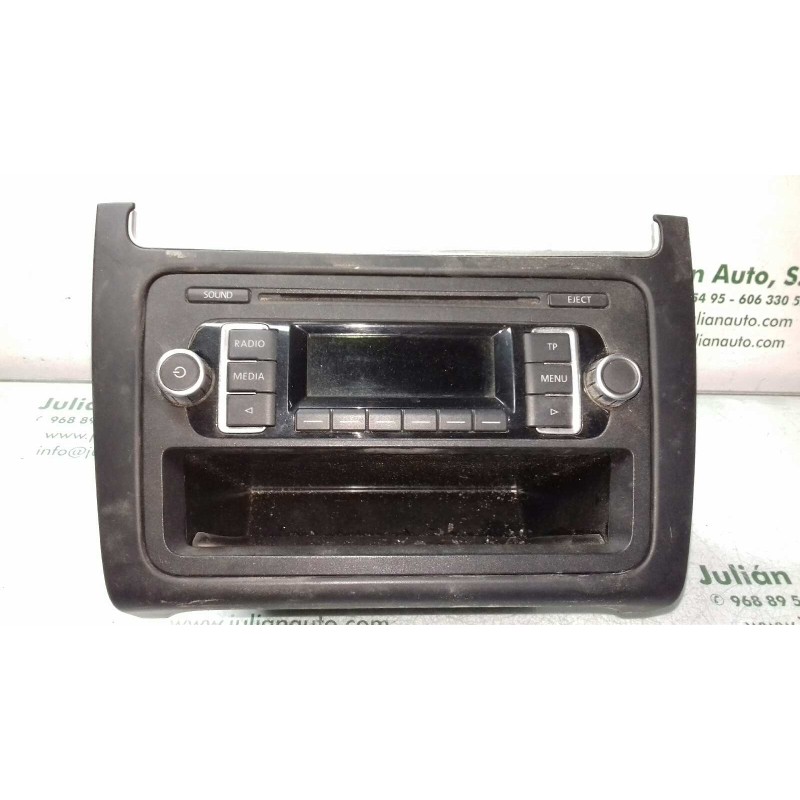 Recambio de sistema audio / radio cd para volkswagen polo (6r1) advance referencia OEM IAM 5M0035156D RCD210MP3 PANSSONIC