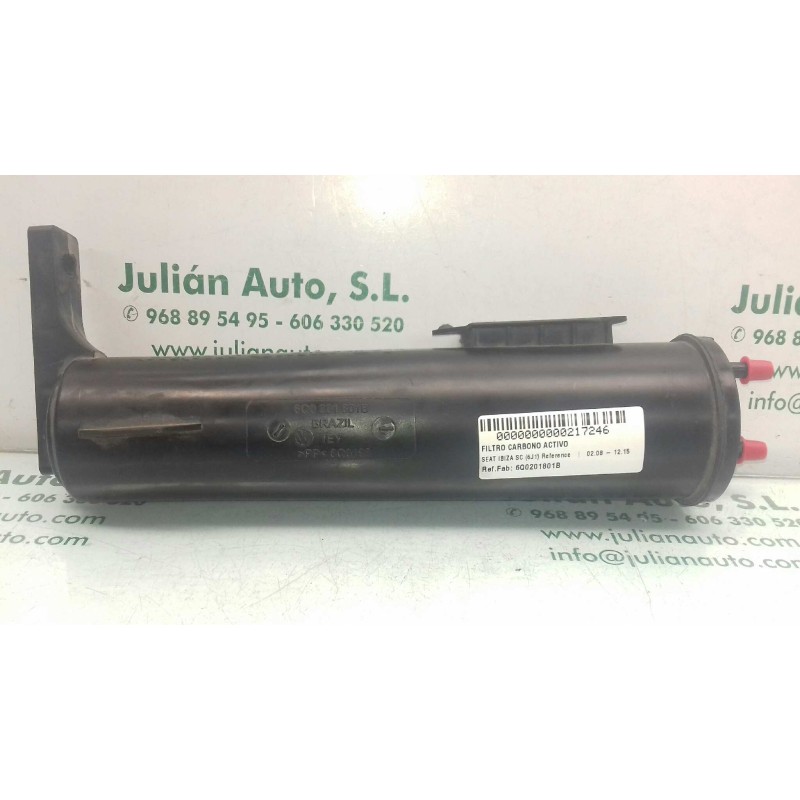 Recambio de filtro carbono activo para seat ibiza sc (6j1) reference referencia OEM IAM 6Q0201801B 1EY BRAZIL