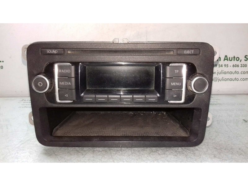 Recambio de sistema audio / radio cd para volkswagen polo (6r1) advance referencia OEM IAM 5M0035156D RCD210MP3 PANSSONIC