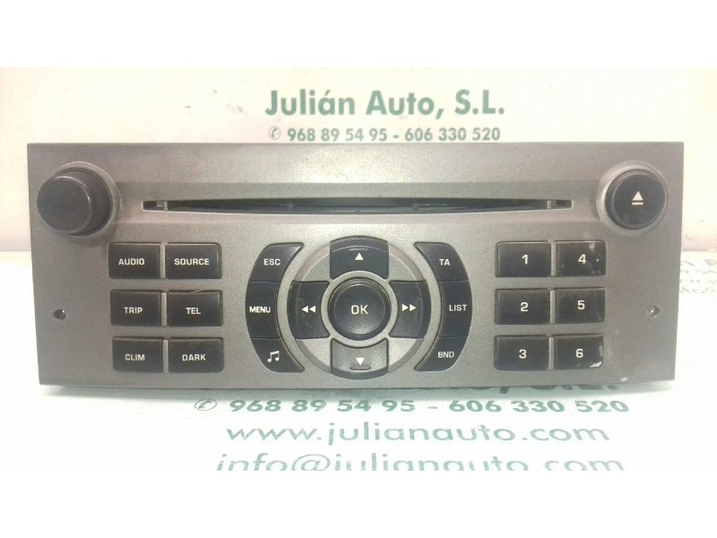 Recambio de sistema audio / radio cd para citroen c5 berlina lx (e) referencia OEM IAM 9659143077 765124392 BLAUPUNKT