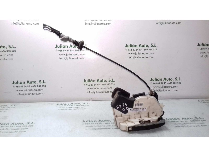 Recambio de cerradura puerta delantera derecha para volkswagen polo (6r1) advance referencia OEM IAM 5K18370160 7 PINES ELECTRIC