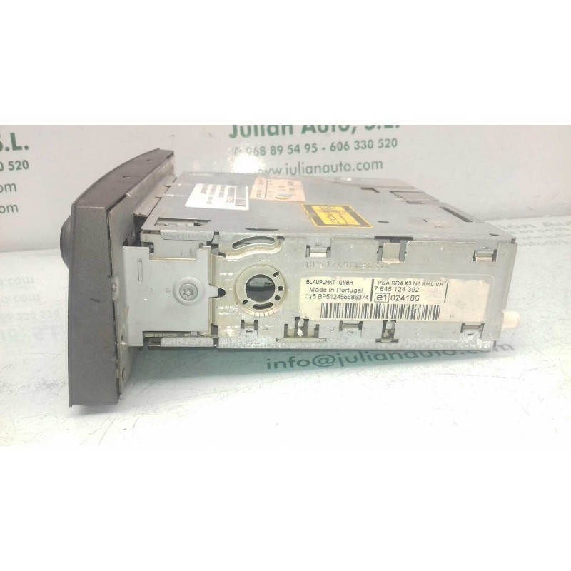 Recambio de sistema audio / radio cd para citroen c5 berlina lx (e) referencia OEM IAM 9659143077 765124392 BLAUPUNKT