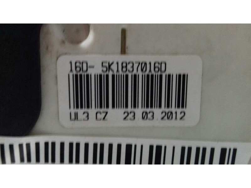 Recambio de cerradura puerta delantera derecha para volkswagen polo (6r1) advance referencia OEM IAM 5K18370160 7 PINES ELECTRIC