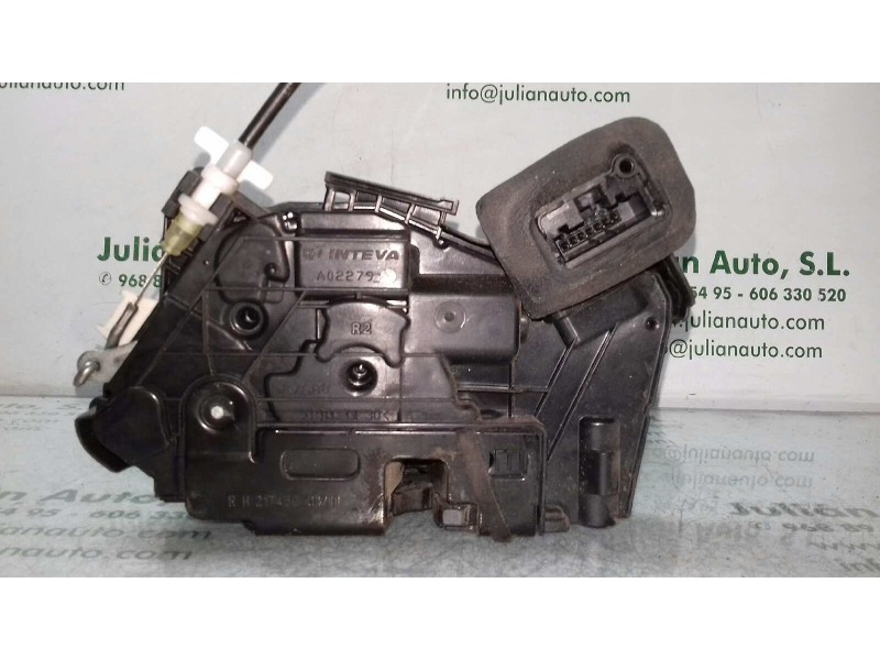 Recambio de cerradura puerta delantera derecha para volkswagen polo (6r1) advance referencia OEM IAM 5K18370160 7 PINES ELECTRIC